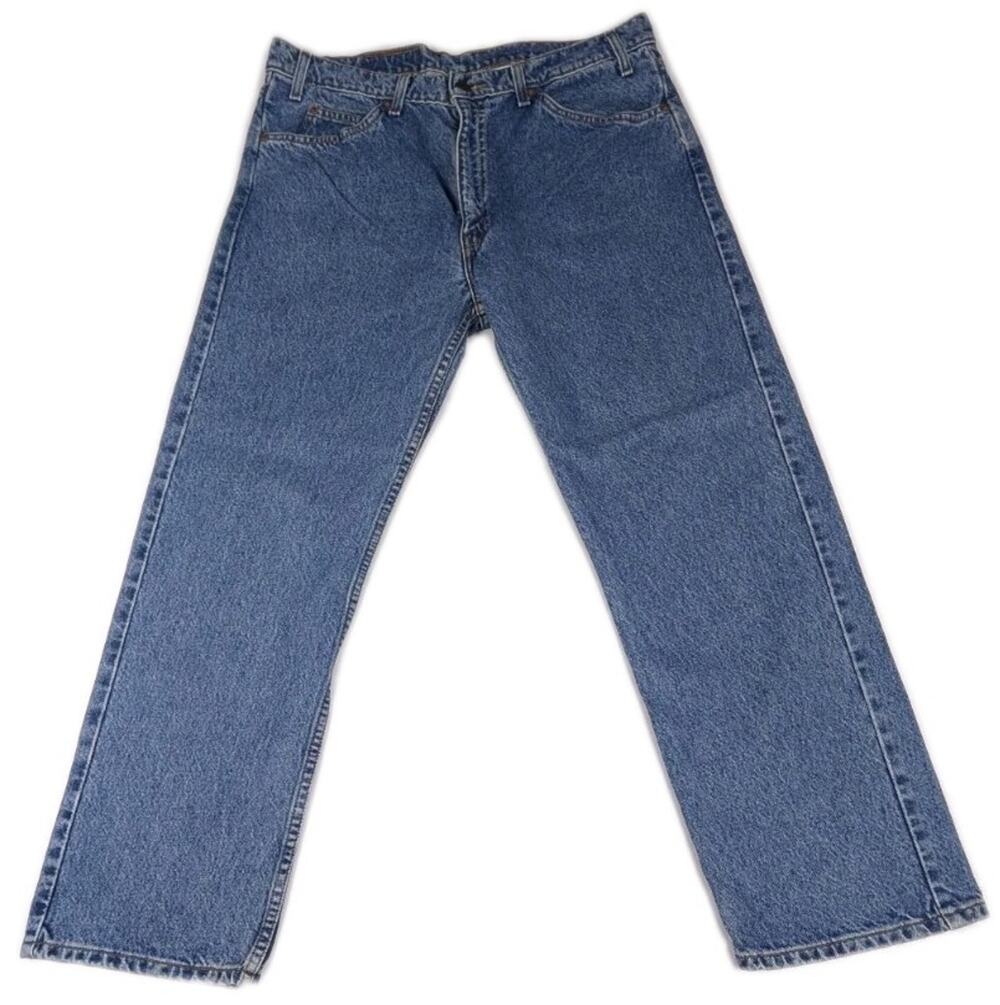 Vintage Levi 505 Orange Tab Denim Jeans USA 38x30 (38x29 Actual) Excellent Shape